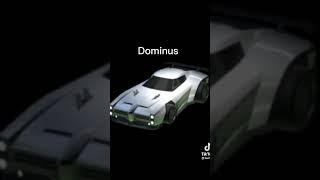 Dominus Rocket league design