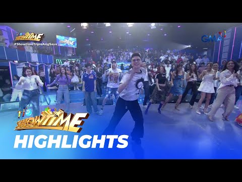It's Showtime: Kuyz Vhong Navarro, nagpa-sample ng pangmalakasan FOOTLOOSE DANCE! (Throwbox)