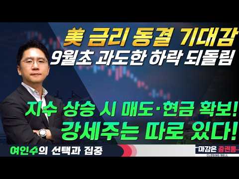 美 금리 동결 기대감 속 반등 시작! 지수보다 중요한 ‘강세주’ 찾기! #여인수 #선택과집중 #토마토티브이 영상 썸네일