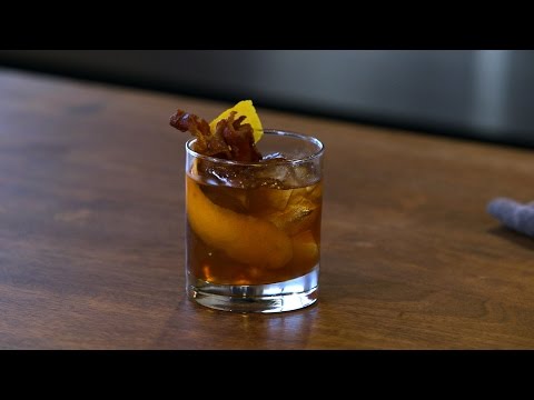 Booze up for breakfast with a bacon-and-pancake Old Fashioned cocktail