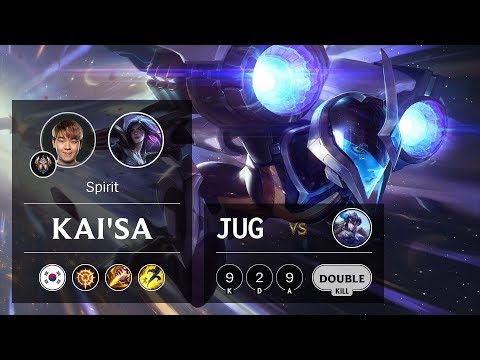 Kai'Sa Jungle vs Sejuani - KR Challenger Patch 9.13