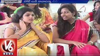 Youngsters Showing Interest in wearing Sarees | Special Focus | V6 News