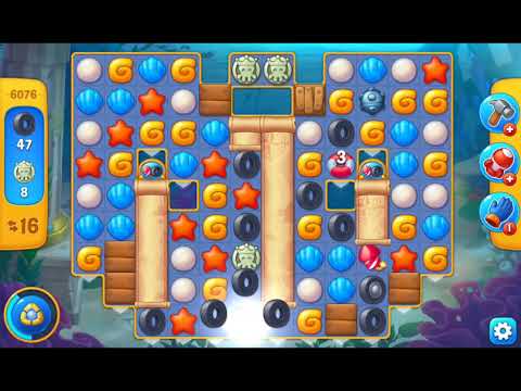 Fishdom 2021 - Level 6076   #playrix #fishdom #gaming