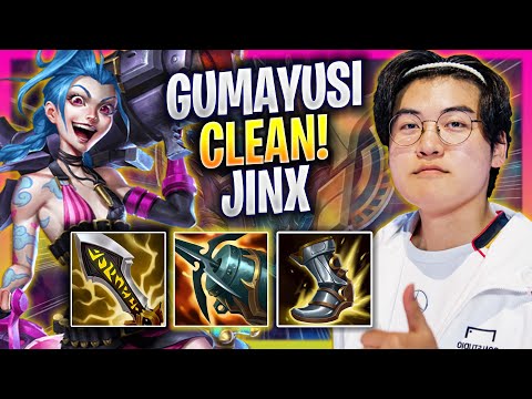GUMAYUSI IS SO CLEAN WITH JINX! - T1 Gumayusi Plays Jinx ADC vs Viktor! | Season 2024