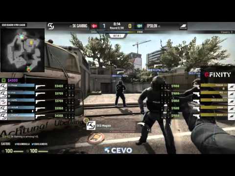 SK Gaming vs Epsilon - Game 1 - CEVO/GFINITY - S9 Pro-League - Qualifer 1