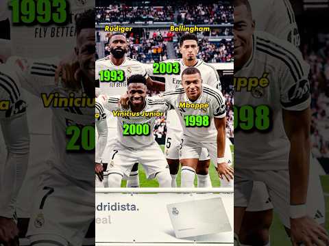 Real Madrid vs Osasuna (4-0) La Liga 24/25 🔥 What year of birth?🤔 #halamadrid #laliga