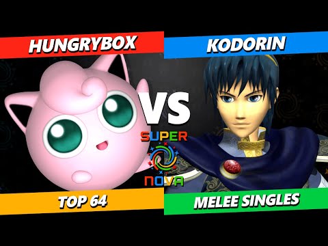 Supernova 2024 - Hungrybox (Puff) Vs. KoDoRiN (Marth) Smash Melee - SSBM