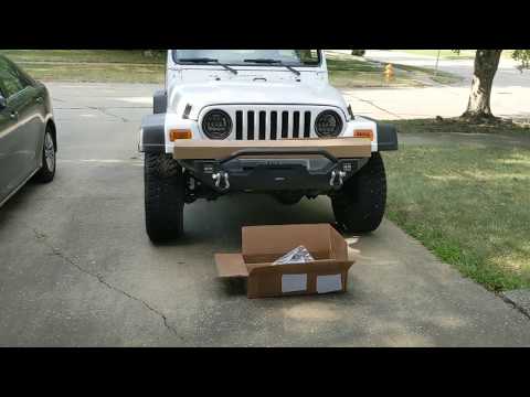 Budget Jeep Wrangler TJ Light Bar Install!!