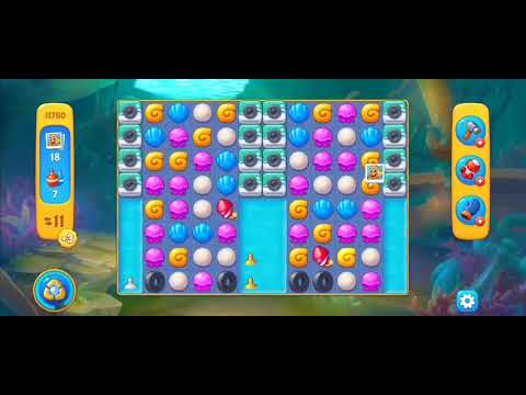 Fishdom Easy Level 11760 (with full seashell) @choraelmin
