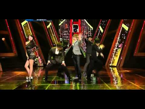 120105 Trouble Maker - Ratata & Trouble Maker Goodbye Stage