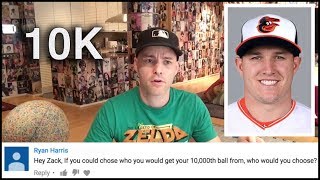 Q&A Part 6 -- planning my 10,000th baseball