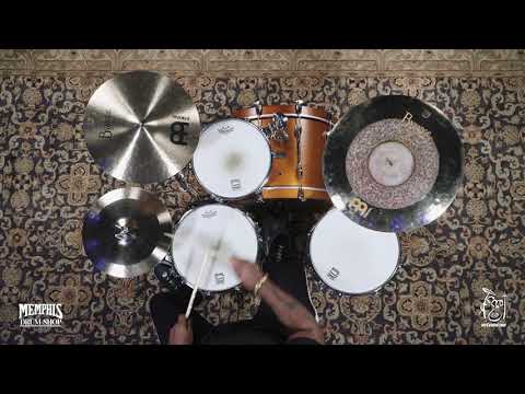 Used Meinl 14" M Series Fusion Medium Hi-Hats - 1047/1341g (UMS14FMH-1080620B)