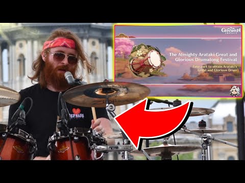 Pro Drummer Fails Genshin Drum Event | SURPRISE ENDING!!