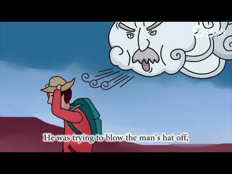 Learn English Listening | English Stories 4: The Wind & The Sun
