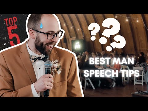 Best Man Speech Tips (Top 5)