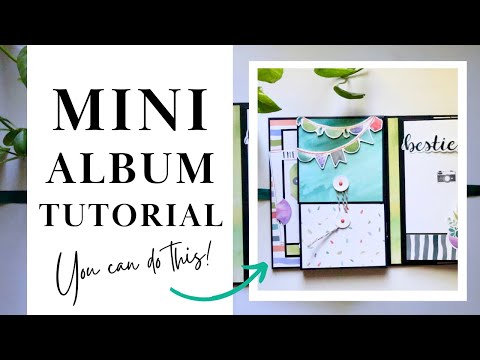 Mini Album Scrapbook Tutorial Start to Finish Beginner 2026