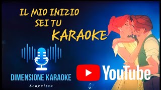 il Mio Inizio Sei tu  KARAOKE  ( Tosca e Fiorello )