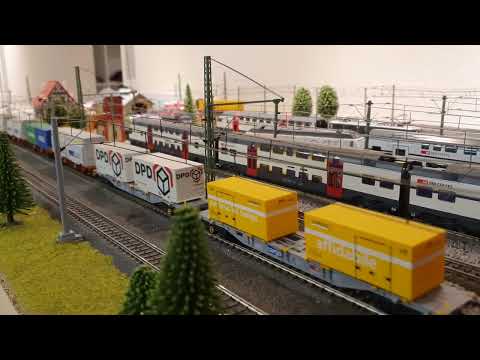 Märklin SBB CFF FFS  Cargo Güterzug