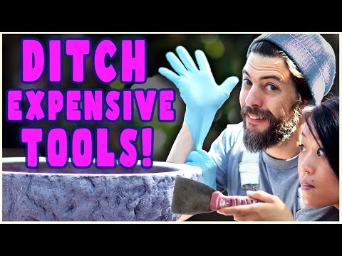 DIY Cement Planter Anyone Can Make