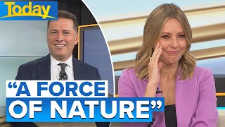 Karl's emotional tribute to Ally on her last day | Today Show Australia Karl's emotional tribute to Ally on her last day | Today Show Australia