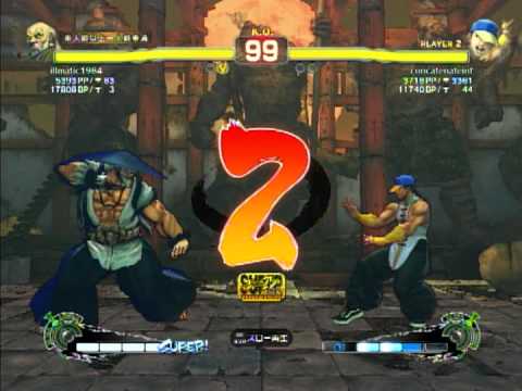 SSF4 AE illmatic1984（gouken）vs concatenateint（yun）