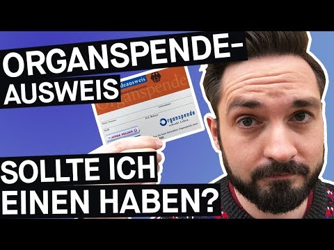 Organspendeausweis: Was sollte ich darüber wissen und sollte ich einen haben? || PULS Reportage