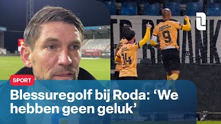Blessuregolf teistert Roda JC: 'We nemen geen enkel risico'
