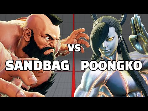 SFV - Sandbag play Zangief? [sandbag Zangief VS Poongko Seth]
