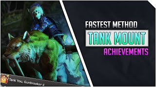 FFXIV: Fastest Method | Rare Achievement Tank Mounts in Shadowbringers