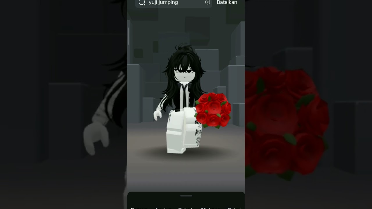 Yuji jumping trend ❓ //i have two avatar\\ [tag in desk]