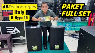 dB Technologies ITALY B-Hype 15 15inc super clarity
