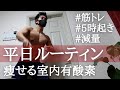 【ルーティン】あっという間に1時間!楽しく痩せれる有酸素|筋トレ&減量vlog #58