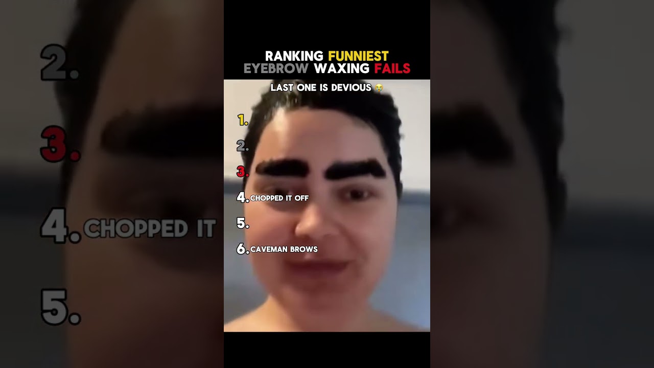 Eyebrow Waxing Gone Wrong (Diabolical)  #funny #viral