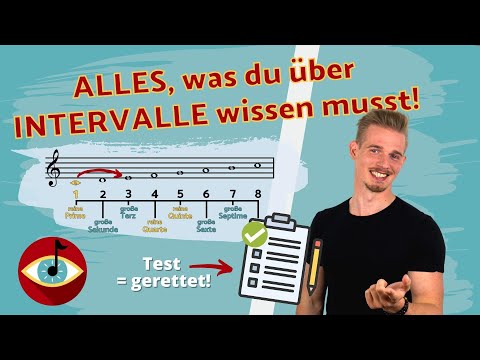 In nur 8 Minuten ALLE INTERVALLE checken! - Terz, Tritonus, Quinte, None & Co