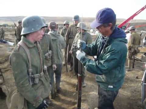 Passchendaele WWI Movie- props bayonet behind the scenes #19 048