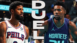 Paul George - Philadelphia Sixers - Brandon Miller - Charlotte Hornets