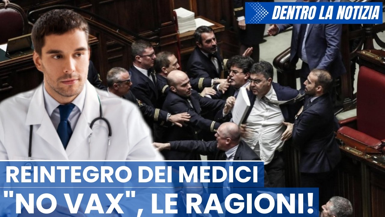 Emendamento FdI per reintegro medici no-vax. Ira di Pd M5S Avs IV Azione +Europa e Ordine Le ragioni