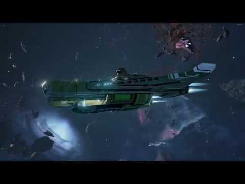 Battlefleet Gothic Armada - Tau Battleships vs Imperial Navy Skirmish gameplay