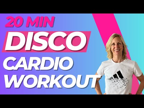 BOOST ENERGY AND MOOD with this 20 min DISCO Walking Workout!