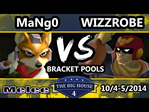 The Big House 4 - Wizzrobe (Captain Falcon) Vs. Mango (Fox) - Pools Round 2 - SSBM