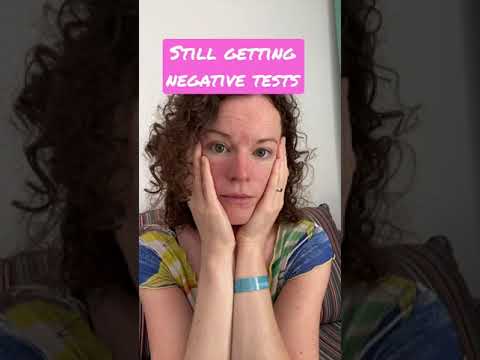 Negative tests but feeling pregnancy symptoms #shorts