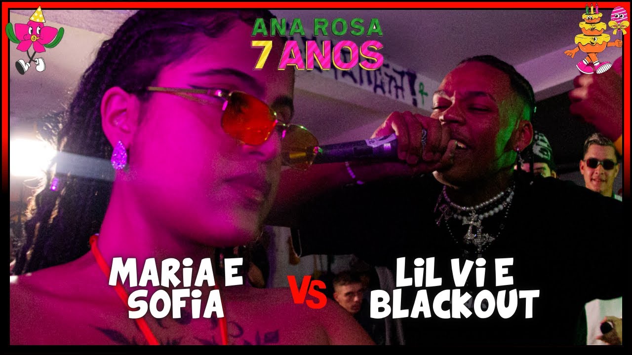 (🔥TWOLALA?🔥)Maria e Sofia (SC) x Lil Vi e Blackout | 1FASE | BATALHA DO ANA ROSA 7 ANOS