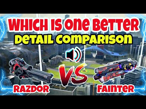 [WR]🔥 Razdor VS Fainter Weapon Comparison in |War Robots|