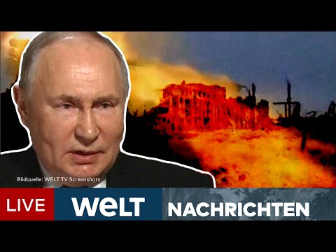 PUTINS KRIEG: Drohnen-Terror in Charkiw! Vorboten deuten auf russische Offensive hin | WELT Stream