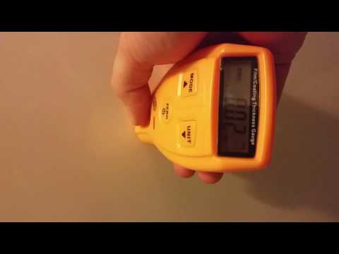 Обзор, Калибровка, распаковка толщиномера ЛКП GM200 за 1000 руб. с aliexpress