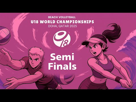 Semi Finals - U18 Beach World Championships | Doha - Court 1