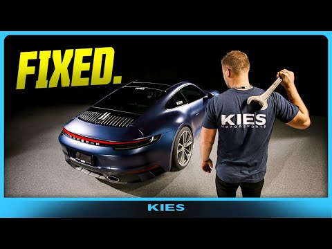 My 992 Porsche has a HUGE design flaw. Today, we fix it.... 🔧
