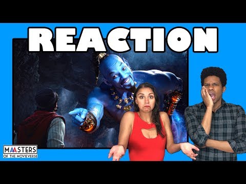 ALADDIN Trailer 2 Reaction (Special Look) - Will Smith Blue Genie