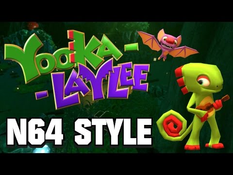 Yooka-Laylee - Moodymaze Marsh N64 (Banjo Kazooie Style)