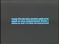 Closing To Return Of The Jedi 1990 1991 Reprint VHS Hi Fi Stereo